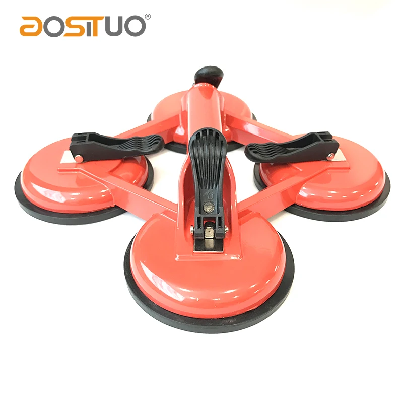 High powder vacuum lifter glass tool 4 clamp suction cup