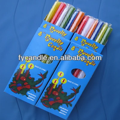 Colorful Spiral High Quality Candles Light Wholesale/ Velas/ Bougies