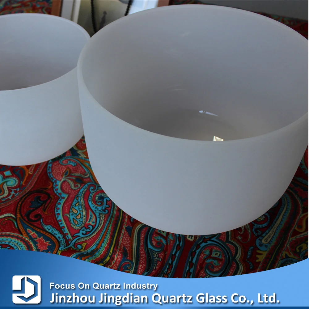 Hot sale frosted crystal singing bowl musical instruments