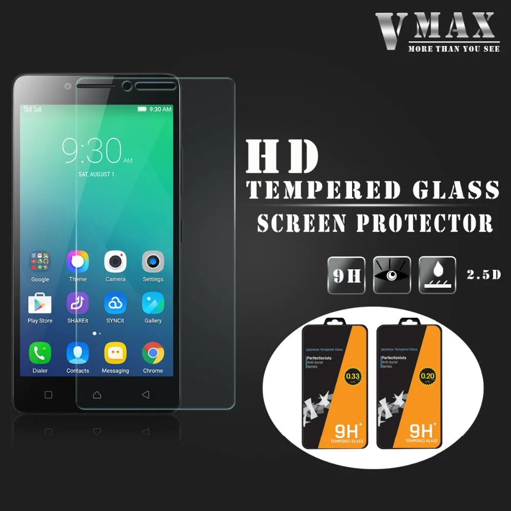 Прекрасно Подходит Не Пузырь Закаленное Стекло-Экран Протектор для Lenovo A6010 Pro screen гвардии
