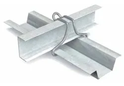 Prefabricated light steel galvanized suspension Omega furring channel