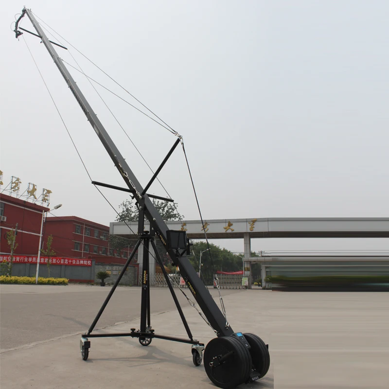 6m small HD camera shooting telescopic rocker arm camera jib