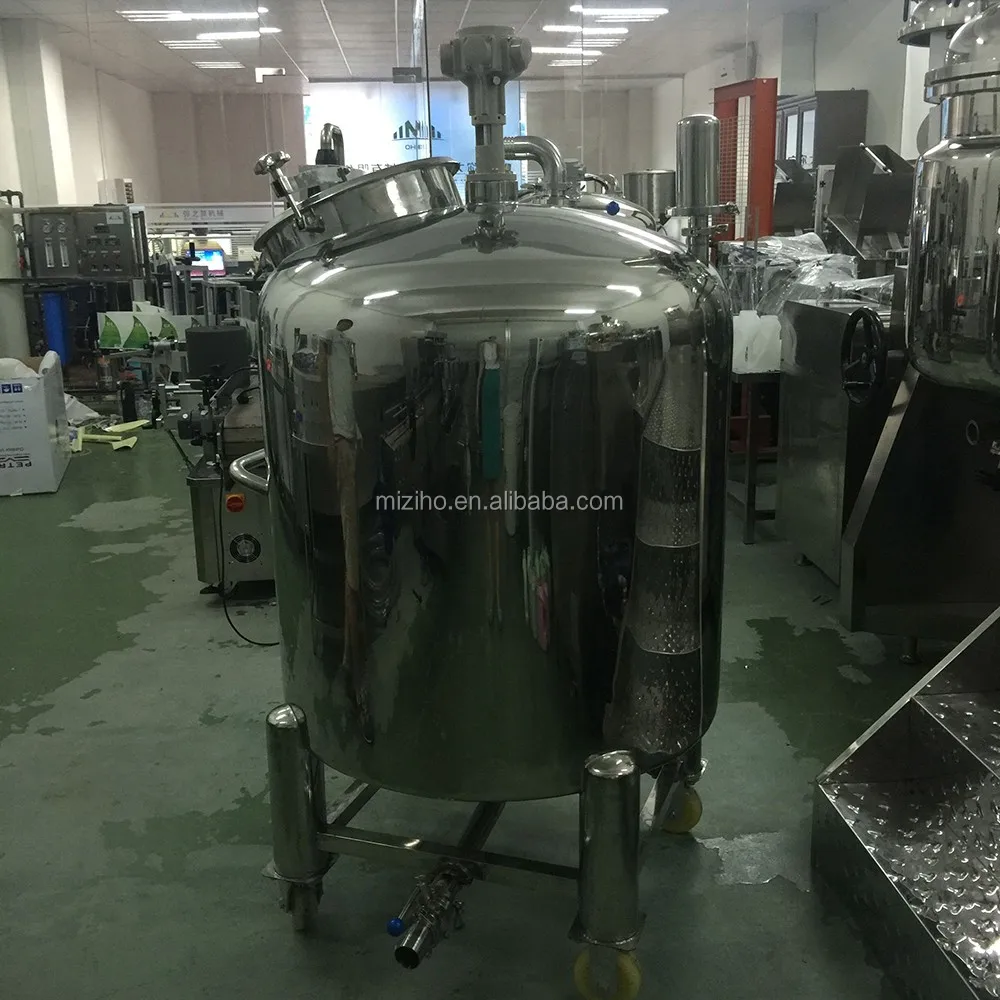 MZH-Automatic Shampoo oil hair gel mixer and liquid shop production line equipment Mixer