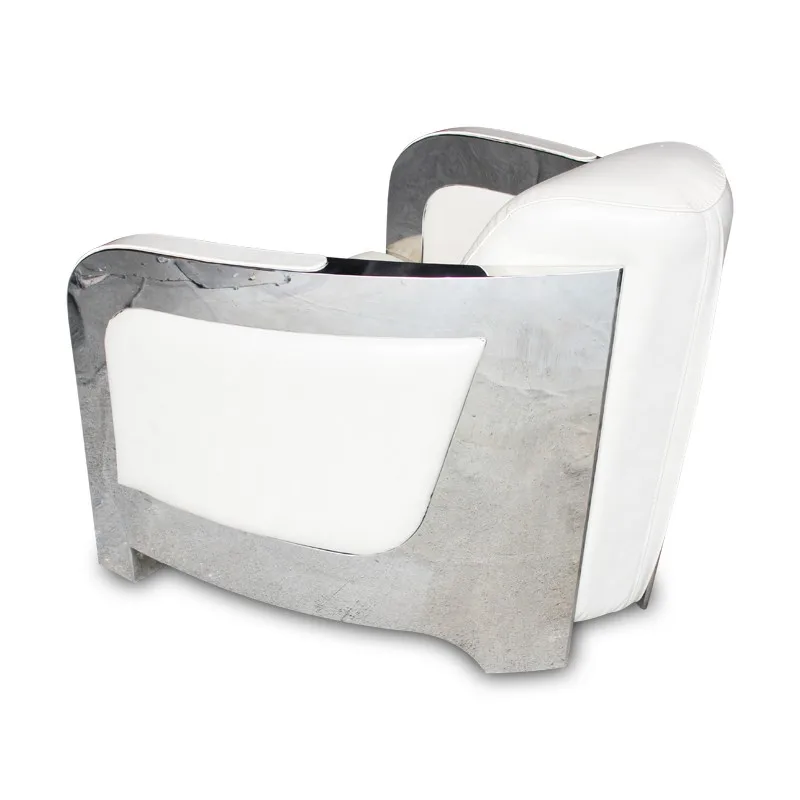 Classic America Style Single Sofa High Quality Genuine Leather PU for Living Villa Apartment Section Feature Buy Online China