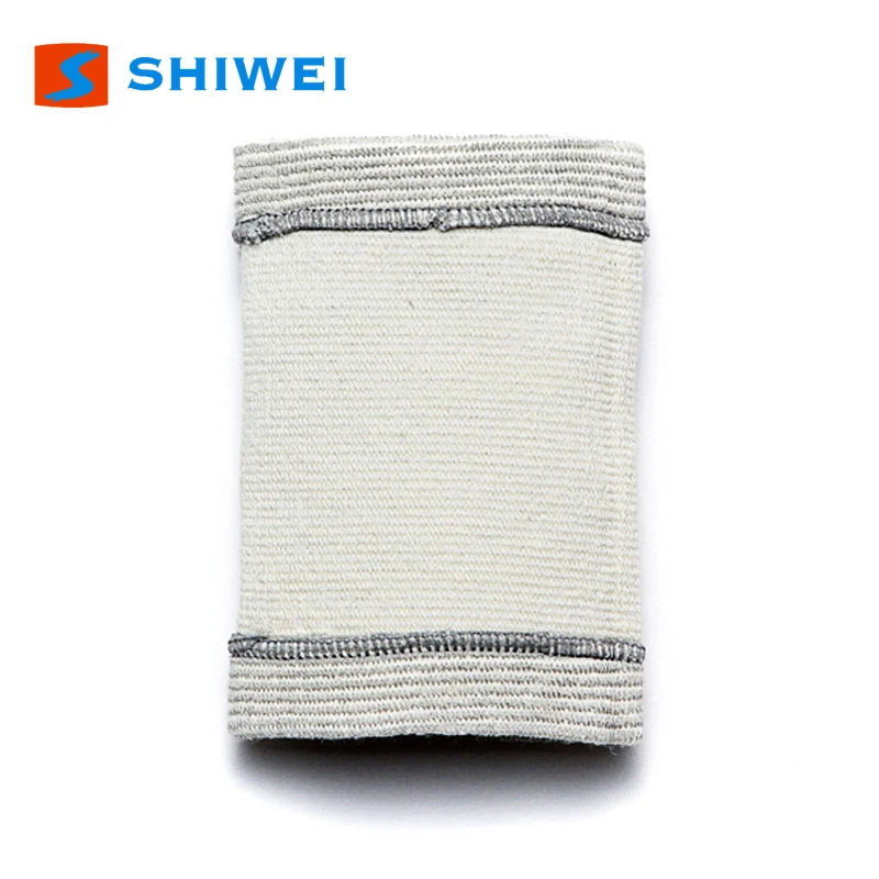 SHIWEI--300# knitting elastic bamboo charcoal wrist support with customized wristbands