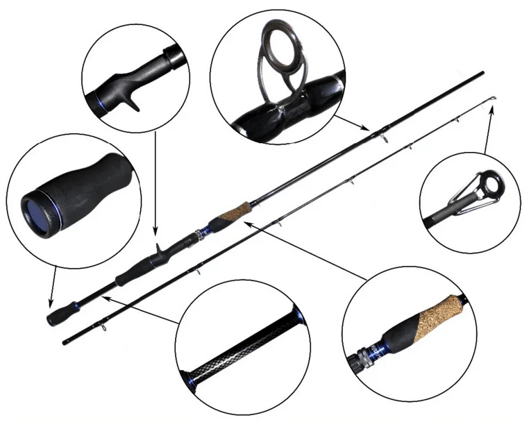
30-60g fishing carbon rod blank casting rod for china fishing shop 