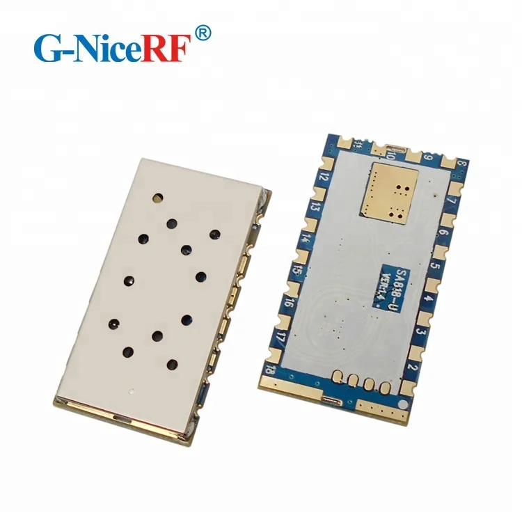 G-NiceRF SA818 1W 3.5Km ~ 5Km Long Range UHF Walkie Talkie RF Module For Intercom and Walky-Talky RDA1846S Chip All-in-one