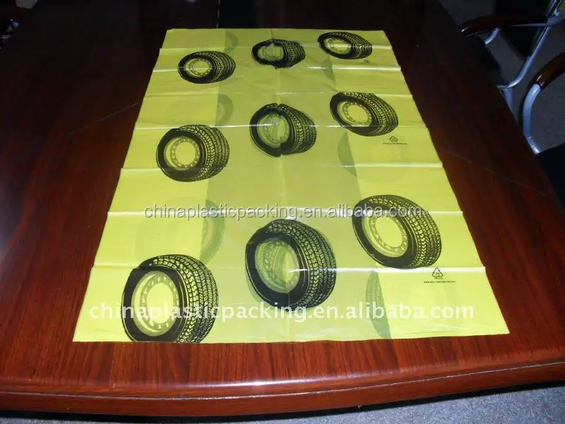 High Quality Plastic Disposable Cover for Tires