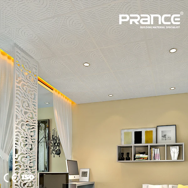 ПВХ гипсокартон 2x4 потолочная плитка