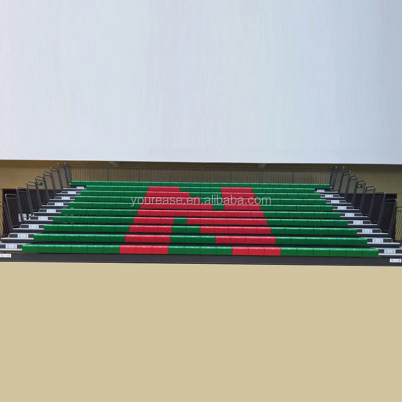 Yourease Basketball Retractable Gym Bleachers for sports center,university,school