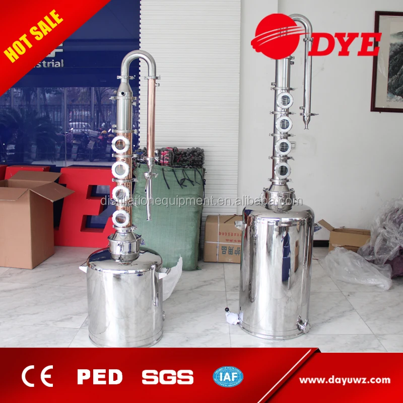 Daeyoo 50L 100L 200L домашний спиртовой дистиллятор для теста на ром и бренди