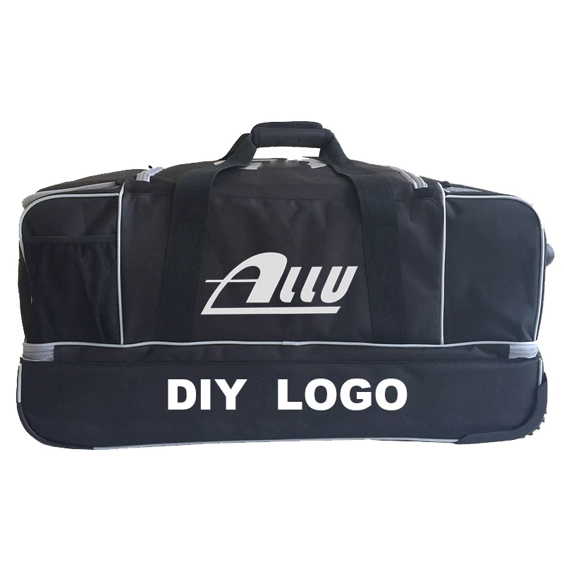 
Custom Double Small Large Layer 20 Inch Carry On Easy Nylon Shoe Sport Travel Suitcase Trolley Luggage Bag 