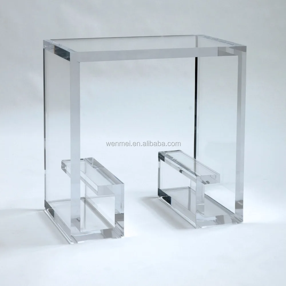 Popular Design American Acrylic Furniture , Acrylic Side Table, Acrylic Coffee Table