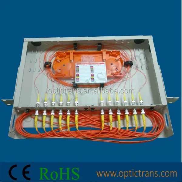 Fiber Optic distribution box Rack-mounted type ODF