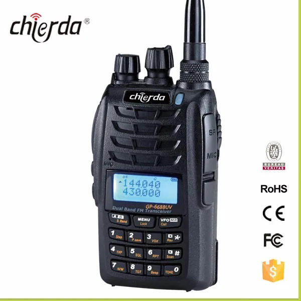 Новейшие Портативные радиолюбителей двухдиапазонный кросс-бэнд репитера с Chierda GP-6688UV