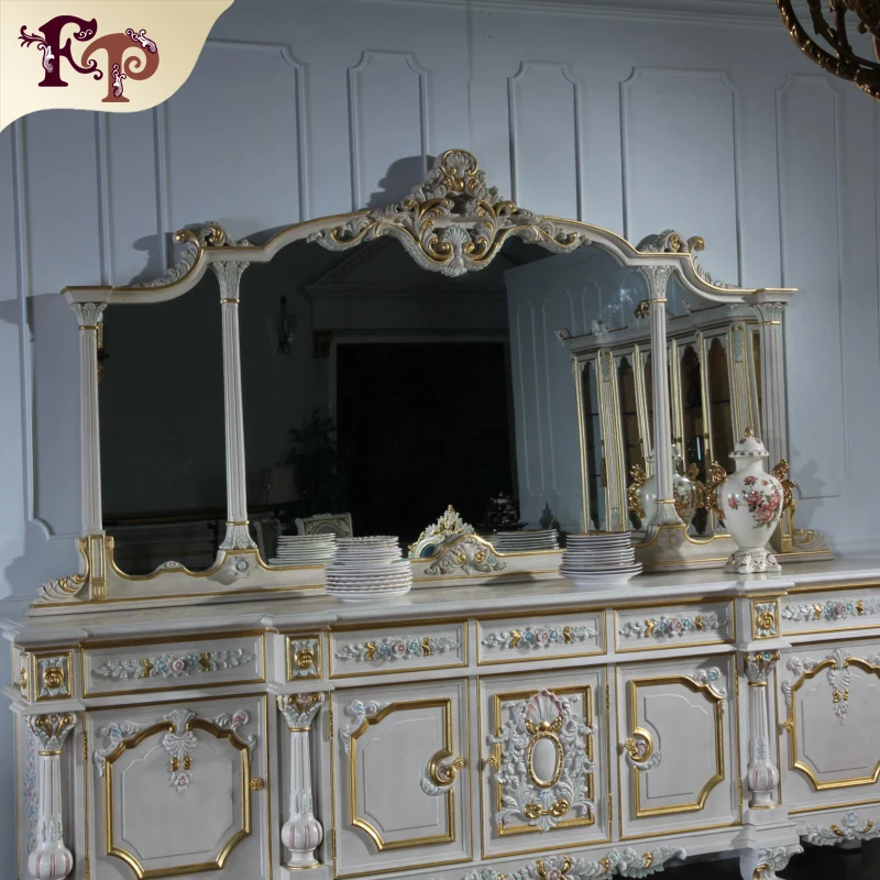 Hand-made Royalty classic dressing mirror-classic royal furniture-Roman style furniture