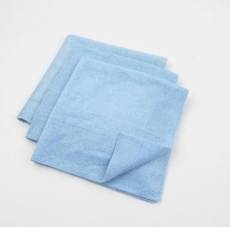 Super Plush Edgeless Microfiber Towel, 360 GSM, Yellow - 16 in. x 16 in