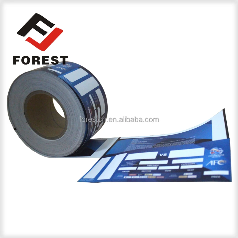 
Печать купона билета печать антифальшивый купон 