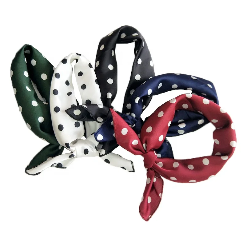 
Fashion Air Hostess Jewelry Silks And Satin Print Square Scarf Wholesale 