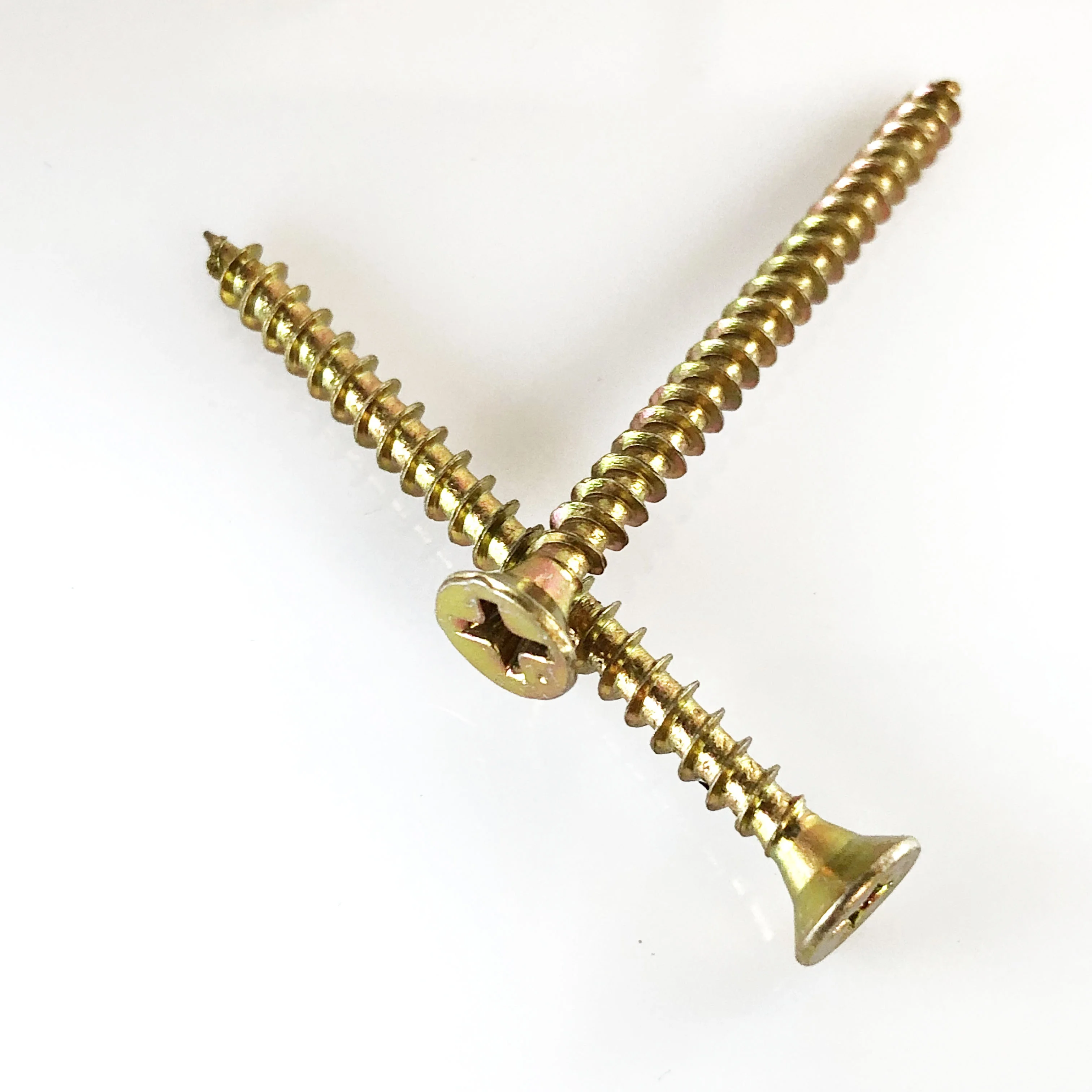 
high quality hot sale galvanized flat head phillips drywall chipboard screws 