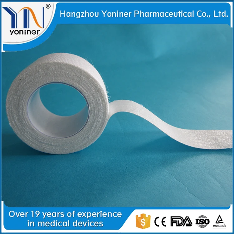 Оксид цинка штукатурки ленты с пластиковыми пальто оксид цинка 100% хлопок ленты