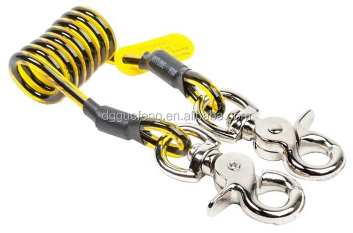 5,0 мм двухцветный выдвижной ремешок для инструментов с полиуретановым покрытием и пряжкой из цинкового сплава