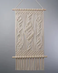 macrame twisted cotton cord for macrame making or other uses