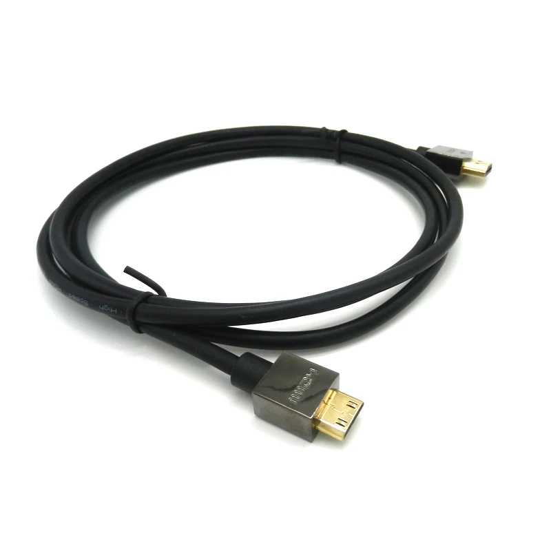 Ultra Slim Flexible 10ft HDMI cable with Full HDMI 2.0b Specification Support 3D 4K for DVD Bru-ray Players