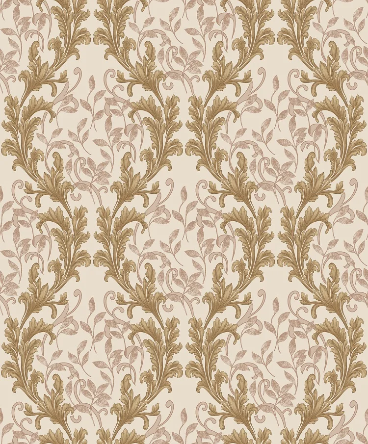 Fresh Multicolor Rattan Pattern Rhombic Bedroom Wallpaper Home Decoration