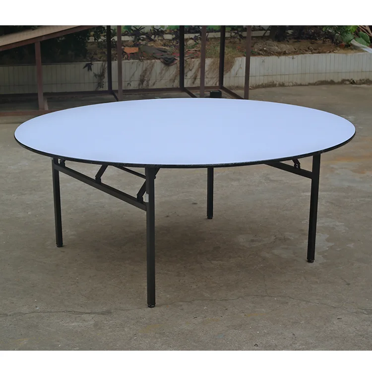 Factory supply high quality BV certificate foldable hotel banquet round table YCX-T01-1