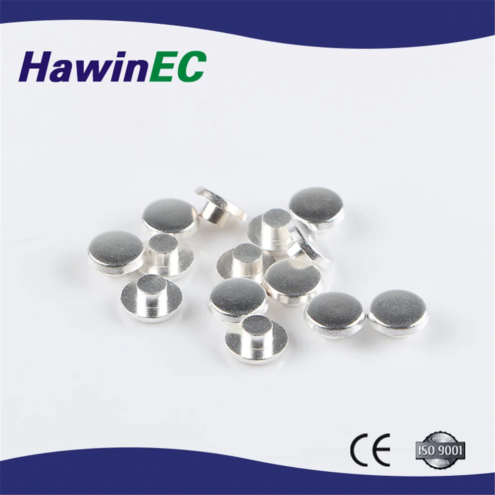 High quality long duration time electric composite contact rivet