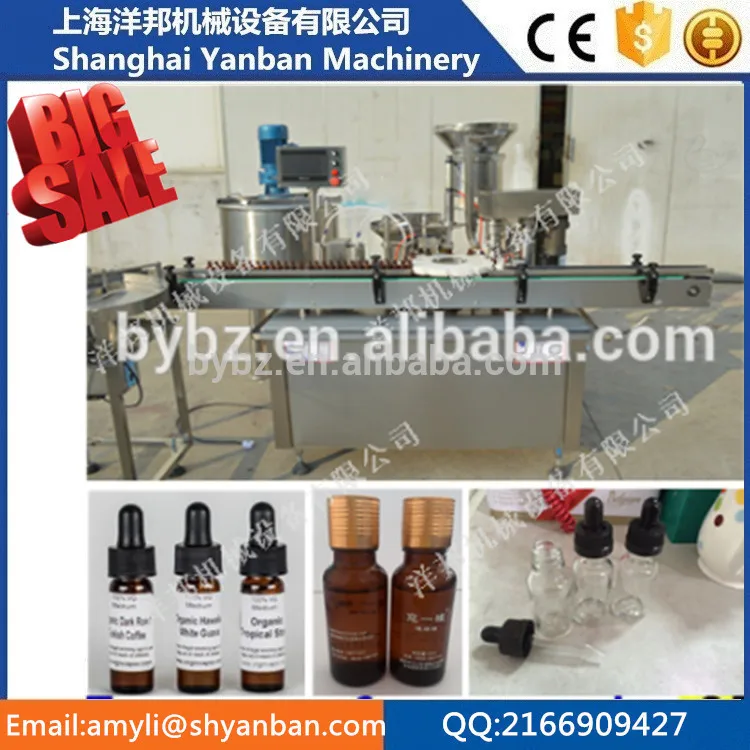 Горячие продажи высокоскоростная автоматическая жидкий спрей/духи спрей розлива, укупорочные машины