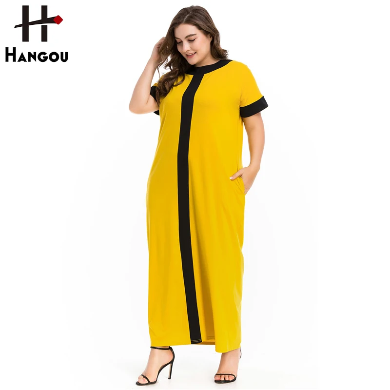 Best Selling Tops Womens Dresses Clothing Stores Online Plus Size Cotton Short Sleeve Casual Dresses Natural OEM Service Knit
