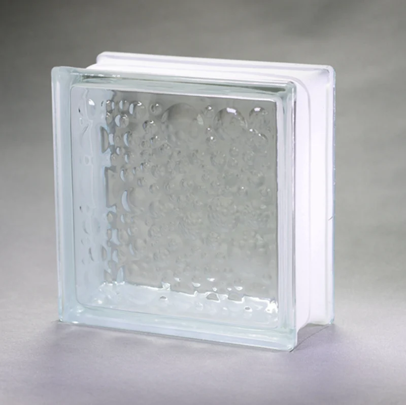 Дешевый стеклянный блок с отверстием