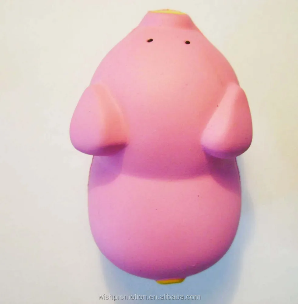 pu stress pig toy pig stress ball pig pu toy
