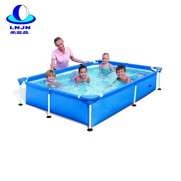 Easy Set Up Home Use Pvc Ground Frame Freestanding Swimming Pool
