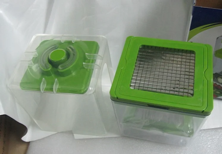 ABS and Stainless Still vegetable chopper magic chopper garlic chopper salad maker fruit slicer as seen on tv product