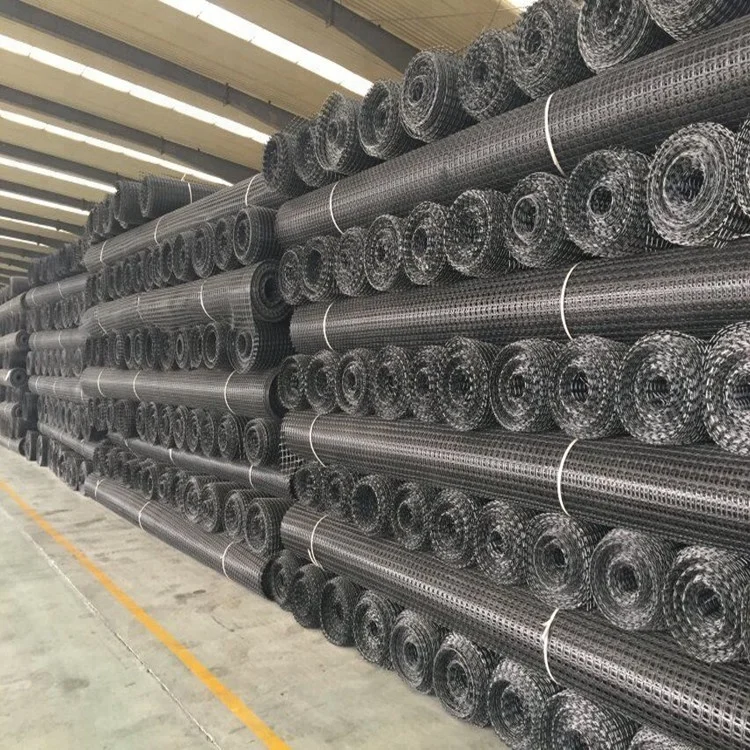 Civil engineering material PP biaxial geogrid for roadbase reinforcement