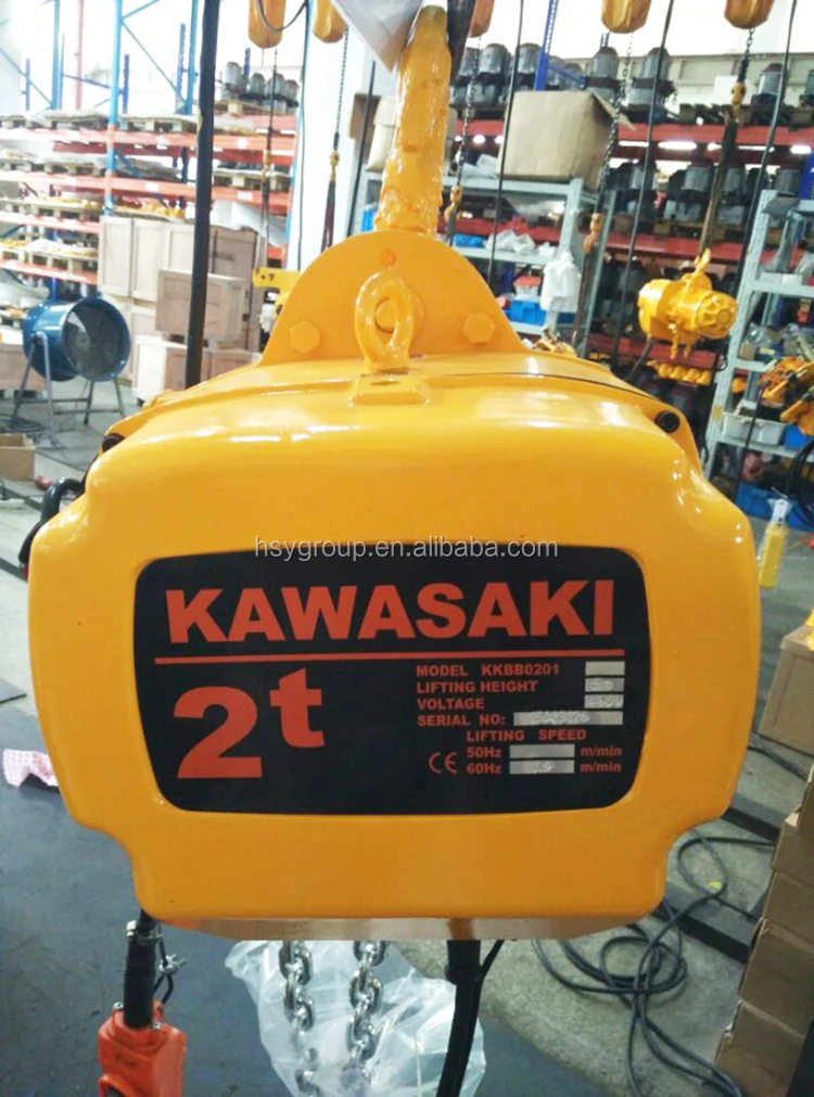 lifting equipment for construction material electric chain hoist 440v 60hz 2ton Factory wholesale KKBB fixed type electric hoist