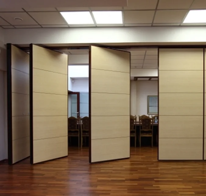 Oman Hotel sliding partition soundproof sliding wall partitions with top track