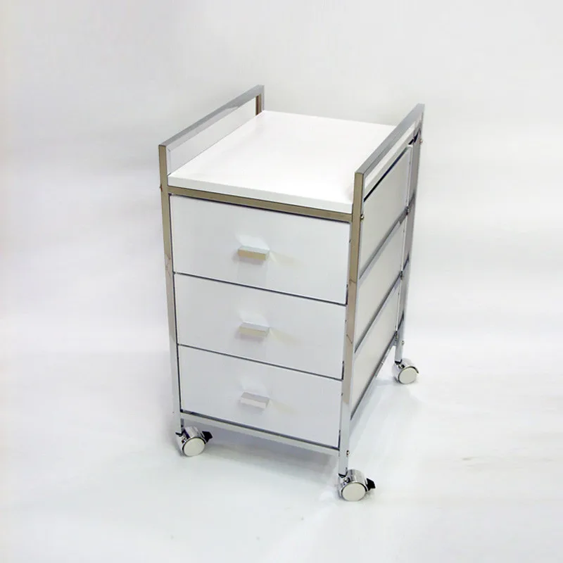 3 Tier Plastic Home Storage Trolley Cart with Drawers