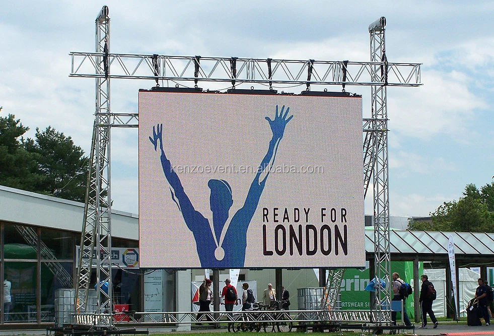 Алюминиевая СВЕТОДИОДНАЯ Лампа для видеосъемки настенным кронштейном ферменная конструкция светодиодного экрана Ферменная Конструкция