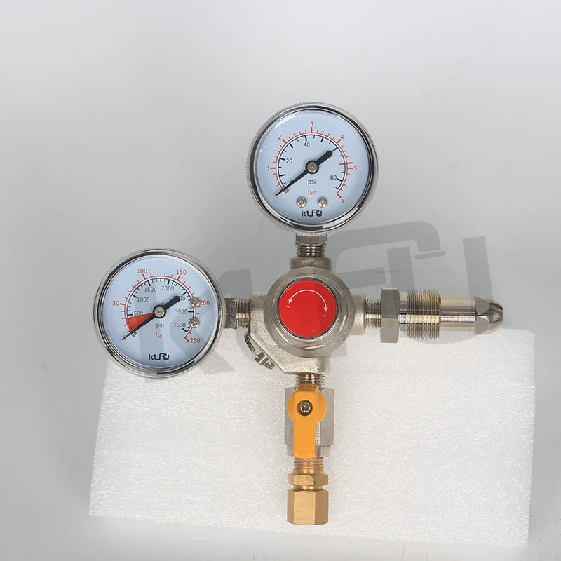 Brazilian specification CO2 Regulator