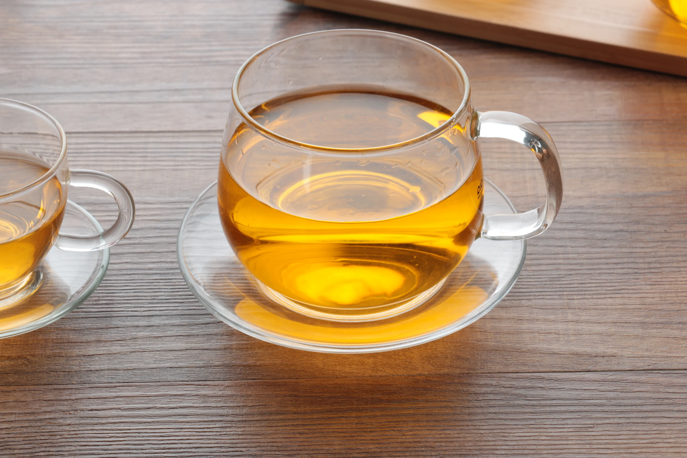 
9cm Diameter Glass Tea Cup Saucer Coffee Mug Saucer 