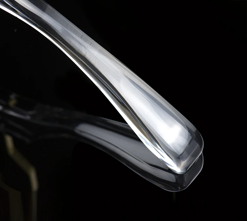 
Luxury Wide Shoulder Gold Acrylic Coat Hanger 