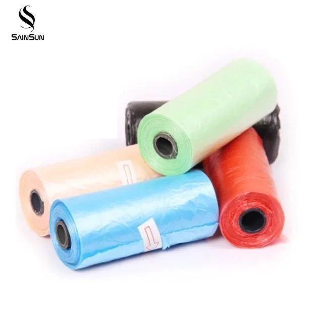 
Flushable Toilet Plastic Eco Cornstarch Dog Poop Packaging Bags Biodegradable Scented 