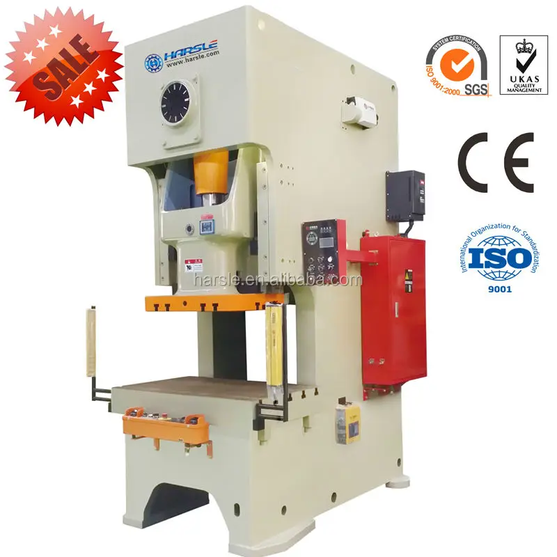 Aluminum foil container making machine for container/deepthroat JH21 pneumatic punching machine