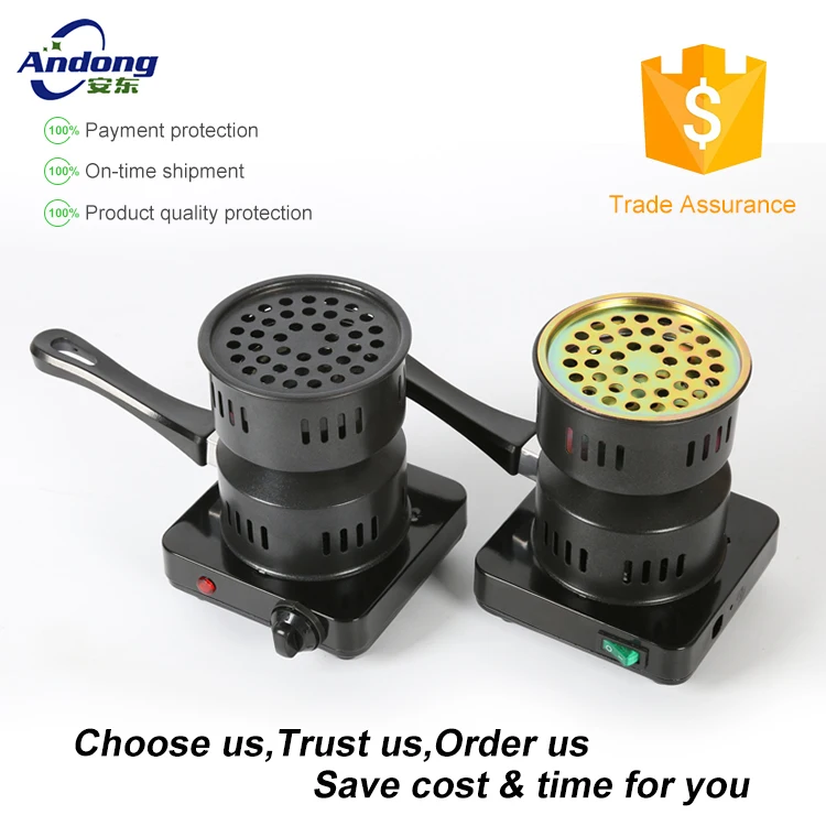 Andong top quality intelligent temperature shisha mini hookah charcoal burner for coal starter