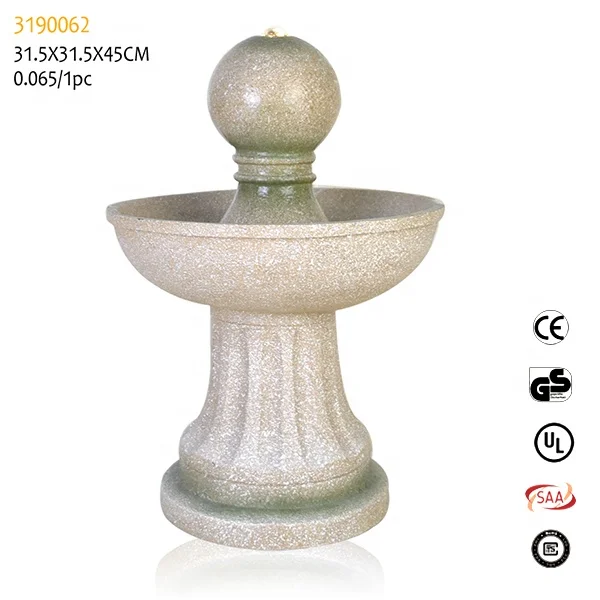 
Resin fountain garden resin carving fountains for home decoration 