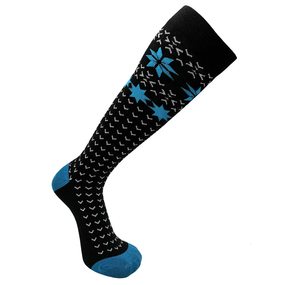 High quality multi color fashion light weight wool ski socks for men